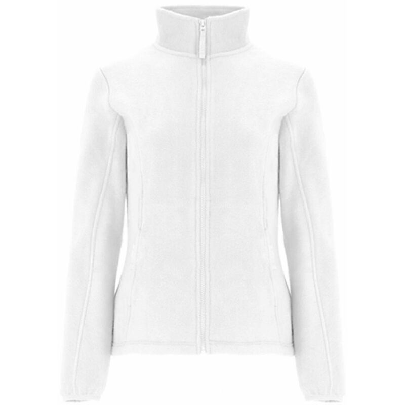 

Roly - Chaqueta polar, con cuello alto forrado y cremallera ARTIC WOMAN CQ6413 | Blanco - XL