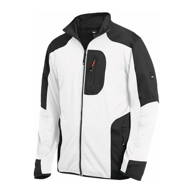 

Chaqueta polar de jersey RALF talla XL blanco / antracita FHB