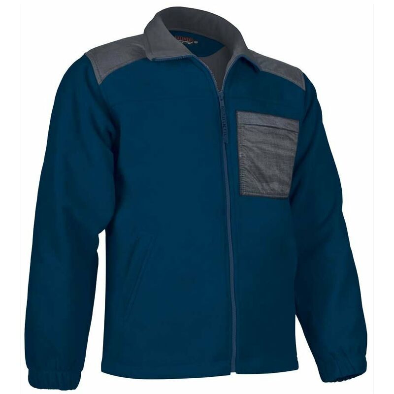 

Chaqueta polar en colores combinados VALENTO Nevada | XXL - Azul marino / Gris cemento