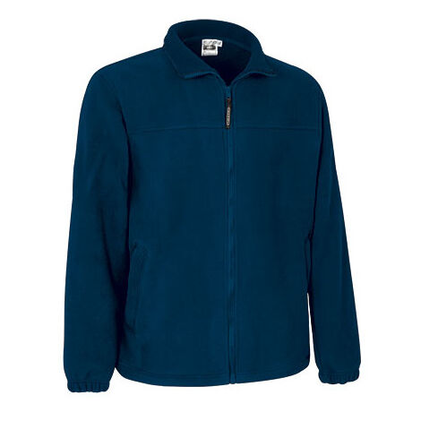 Chaqueta polar en tejido micropolar antipeeling de doble capa Wind VALENTO M Azul marino orion