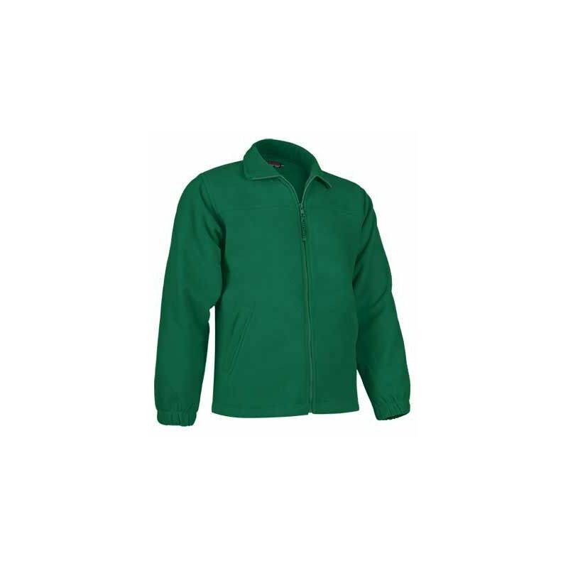 

Chaqueta polar fabricada en tejido polar antipeeling VALENTO Dakota | Verde botella - 4/5 niño