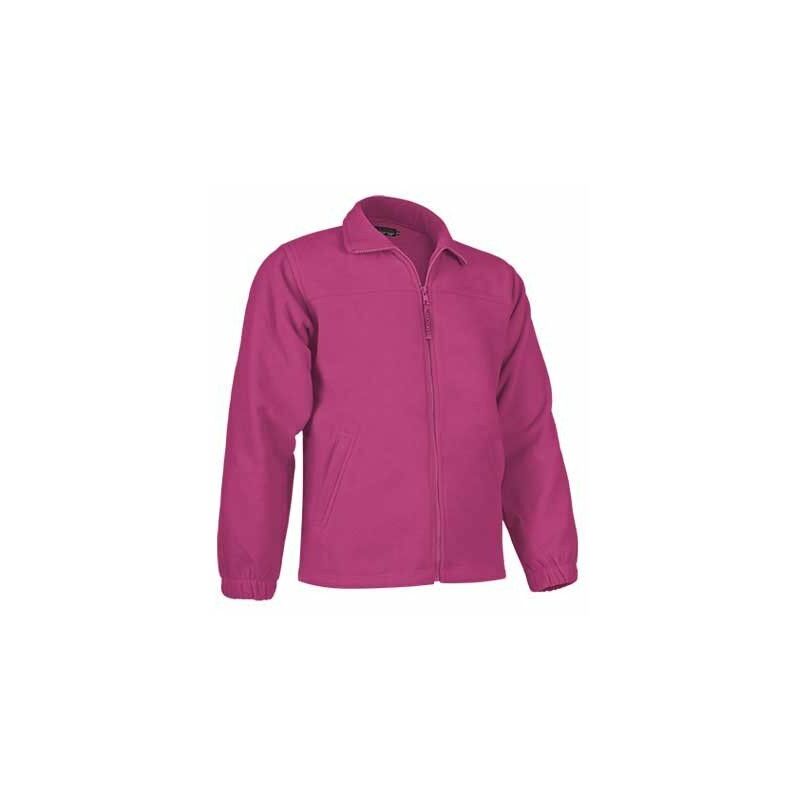 

Chaqueta polar fabricada en tejido polar antipeeling VALENTO Dakota | 6/8 niño - Rosa magenta