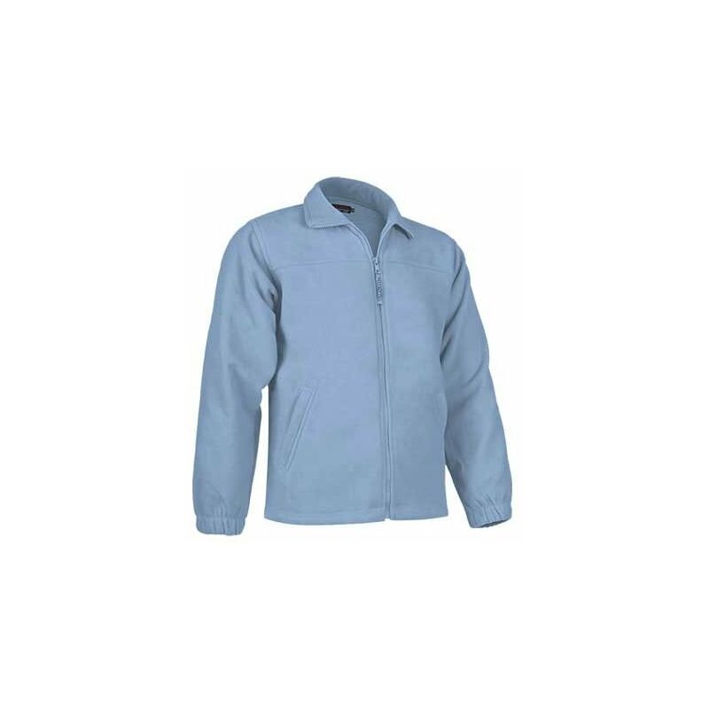 

Chaqueta polar fabricada en tejido polar antipeeling VALENTO Dakota | S - Azul celeste