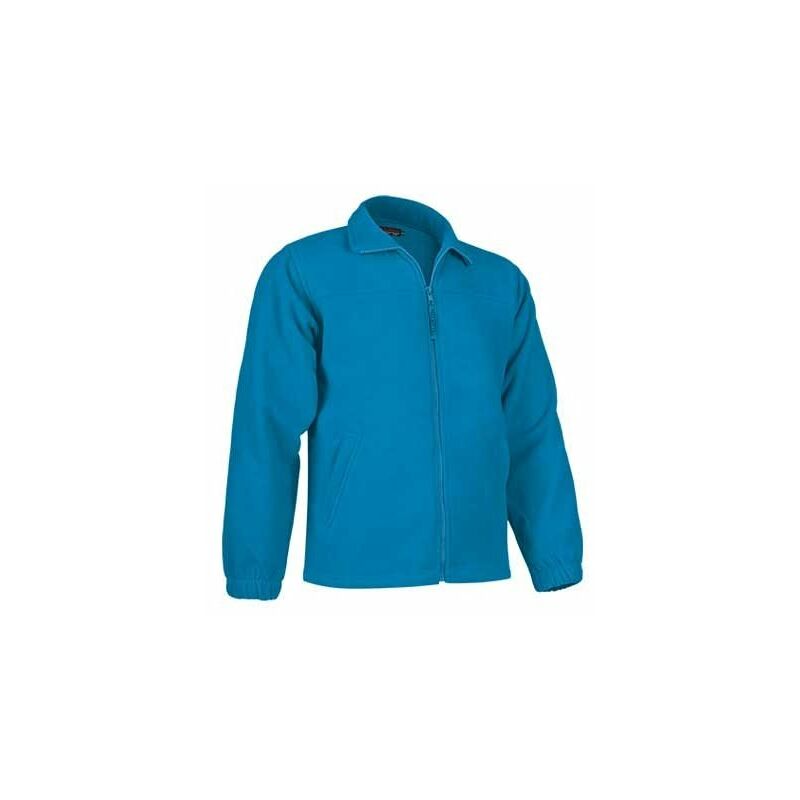 

Chaqueta polar fabricada en tejido polar antipeeling VALENTO Dakota | L - Azul tropical