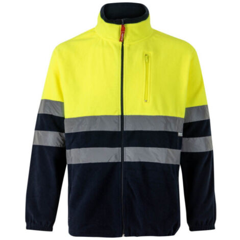 Chaqueta polar Velilla 183 - M - Azul/Amarillo