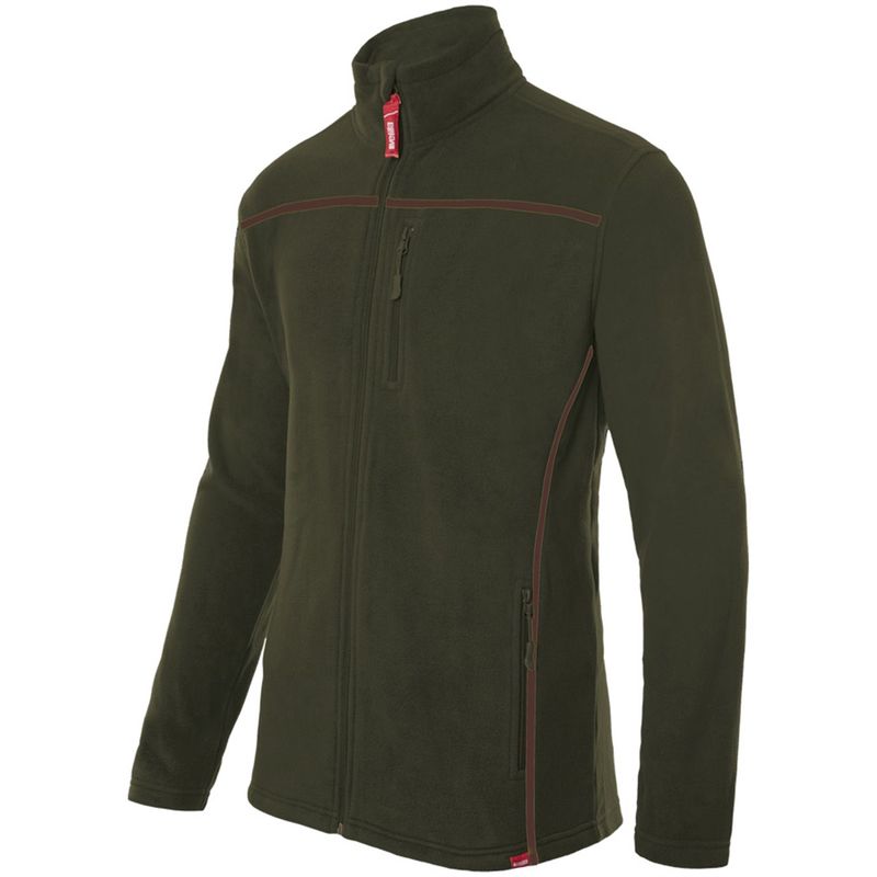 

Velilla - CHAQUETA POLAR BICOLOR Verde Caza 3XL