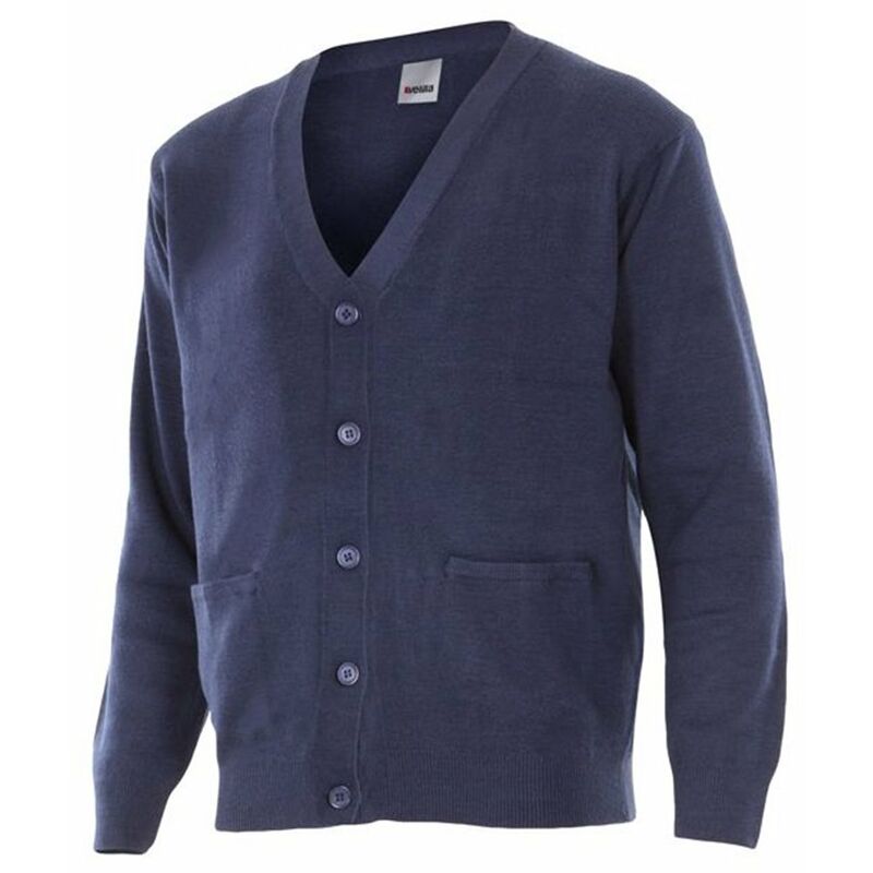 

Velilla - CHAQUETA PUNTO FINO Azul Marino XL
