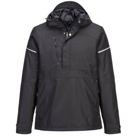 Chaqueta PW3 Overhead Rain: Protección y Estilo / Negro / S