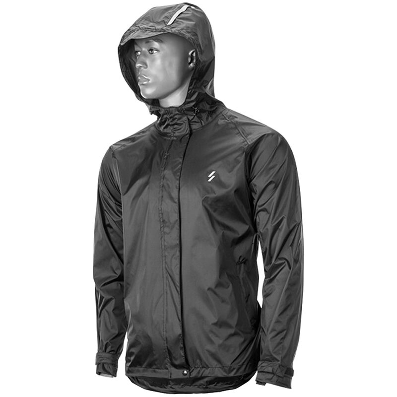 

Chaqueta rompevientos impermeable chaqueta de ciclo MTB de la bici lluvia deportes al aire libre Funcionamiento en el impermeable, Xl