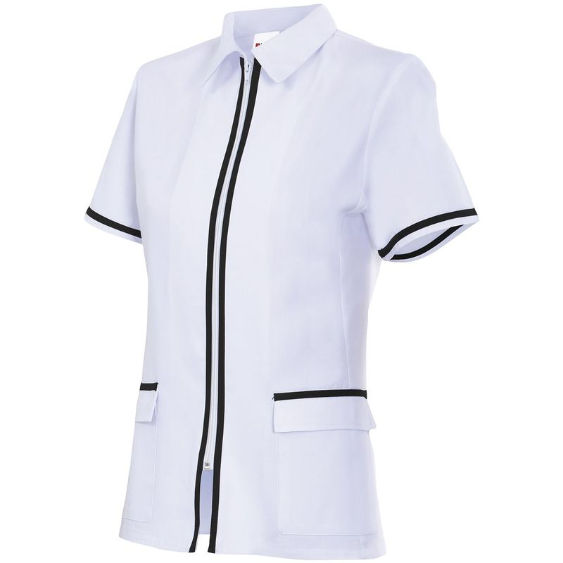 

Velilla - CHAQUETA SEMI ENTALLADA DE MANGA CORTA Blanco 8