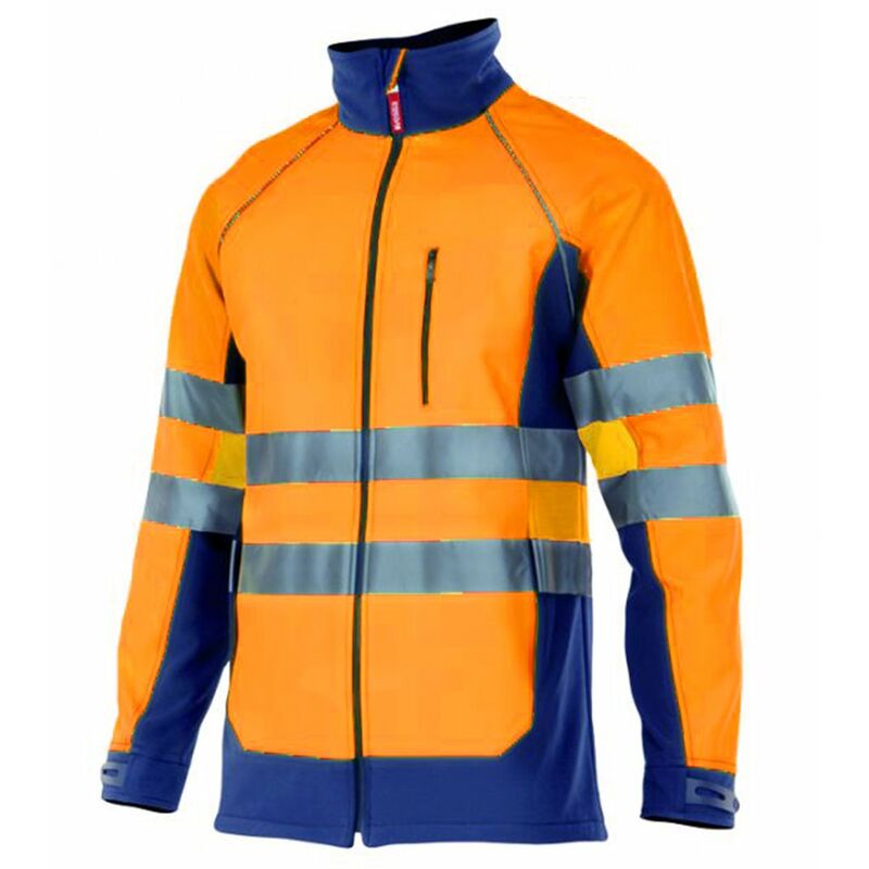 

Velilla - CHAQUETA SOFT SHELL BICOLOR ALTA VISIBILIDAD Sup Nar/Inf Mar M