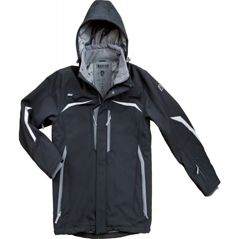 

Chaqueta Soft-Shell invierno Talla L Allrounder negro/gris