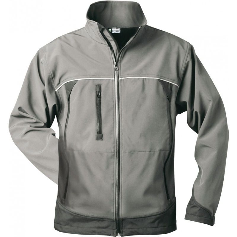 

Elysee - Chaqueta Softshell Beta Talla L gris/negro