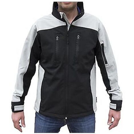 CHAQUETA SOFTSHELL BICOLOR TALLA M