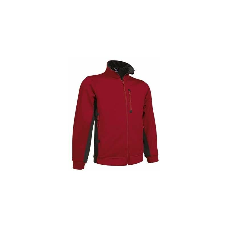 

Chaqueta técnica con cremallera larga Peak | 4/5 niño - Rojo/Negro - Valento