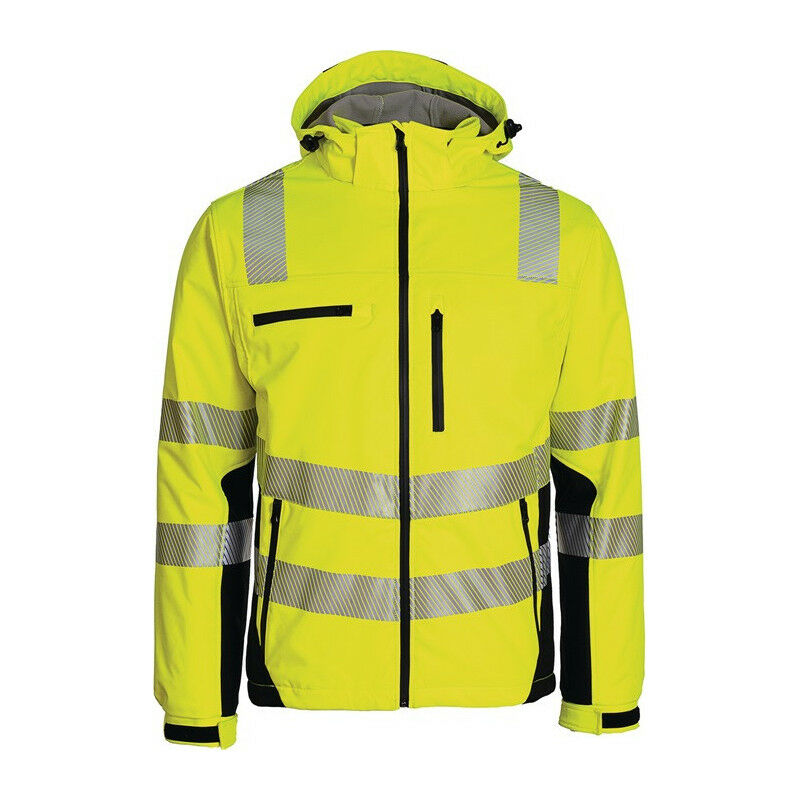 

Chaqueta softshell de alta visibilidad de invierno talla XXXL amarillo-negro ASATEX