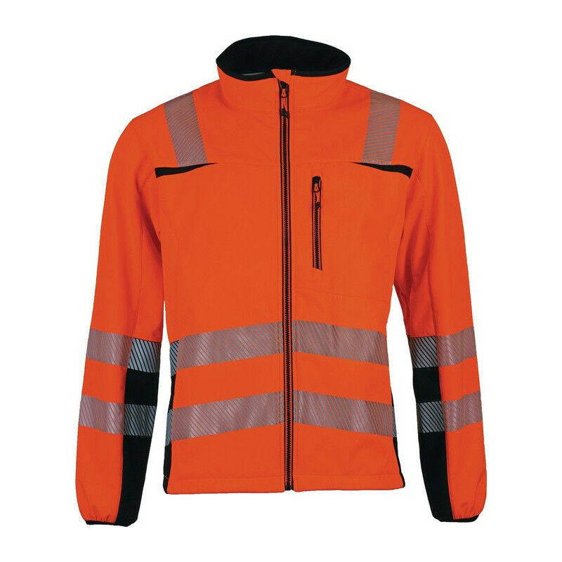 

Prevent Trendline - Chaqueta softshell de alta visibilidad Prevent® Trendline talla M naranja / negro