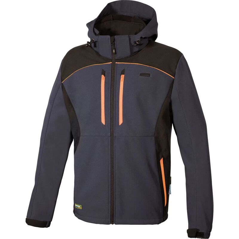 Cofra - Chaqueta softshell de trabajo Klarbo - 46 (eu) - Antracita