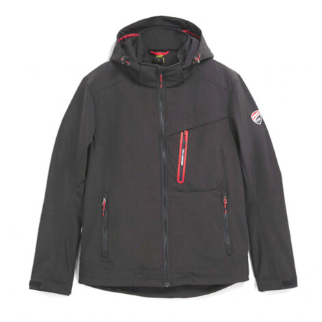CHAQUETA SOFTSHELL DUCATI NEGRA
