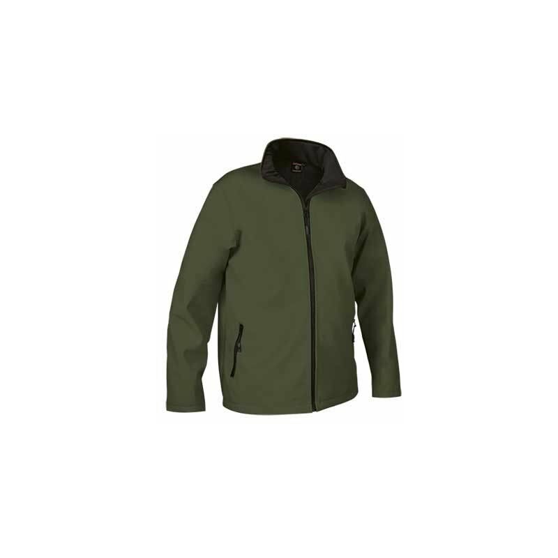 

Chaqueta softshell hidrofugada y cortavientos VALENTO Horizon | XL - Verde militar