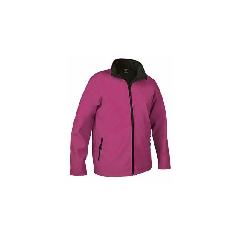 

Chaqueta softshell hidrofugada y cortavientos VALENTO Horizon | 4/5 - Rosa magenta