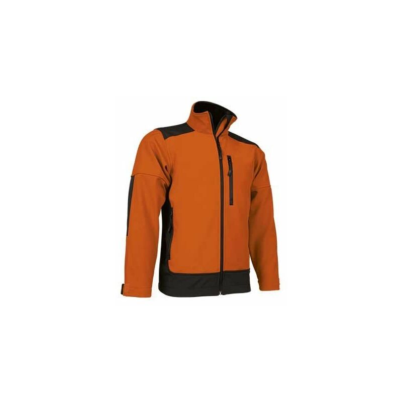 

Chaqueta softshell hidrofugada VALENTO Saponi | 6/8 - Naranja fiesta