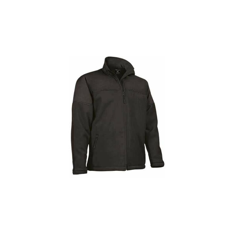 

Chaqueta en tejido softshell combinada VALENTO Makalu | Negro - S