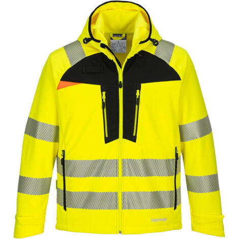Chaqueta Softshell HV DX4 Amarillo/Negro L