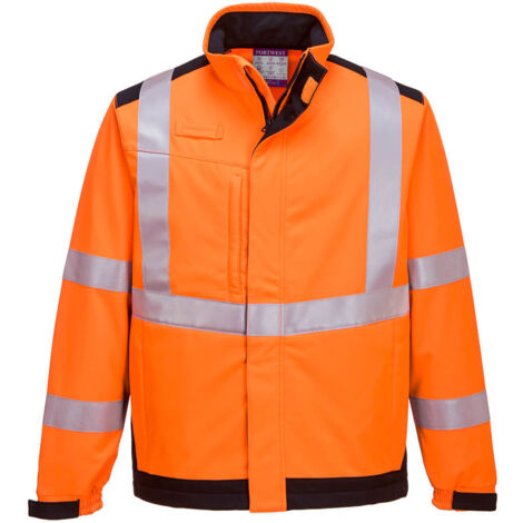 Chaqueta Softshell Modaflame Multi Norm Arc - Alta Protección / Naranja Marino / S
