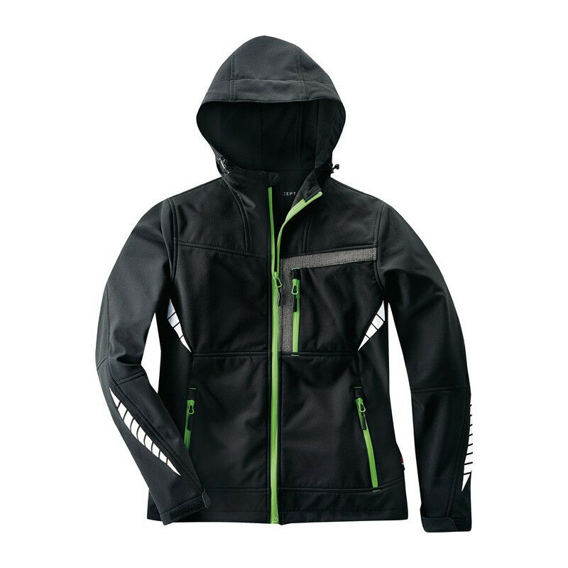 

Chaqueta softshell mujer Prof. Group S negra SCHEIBLER