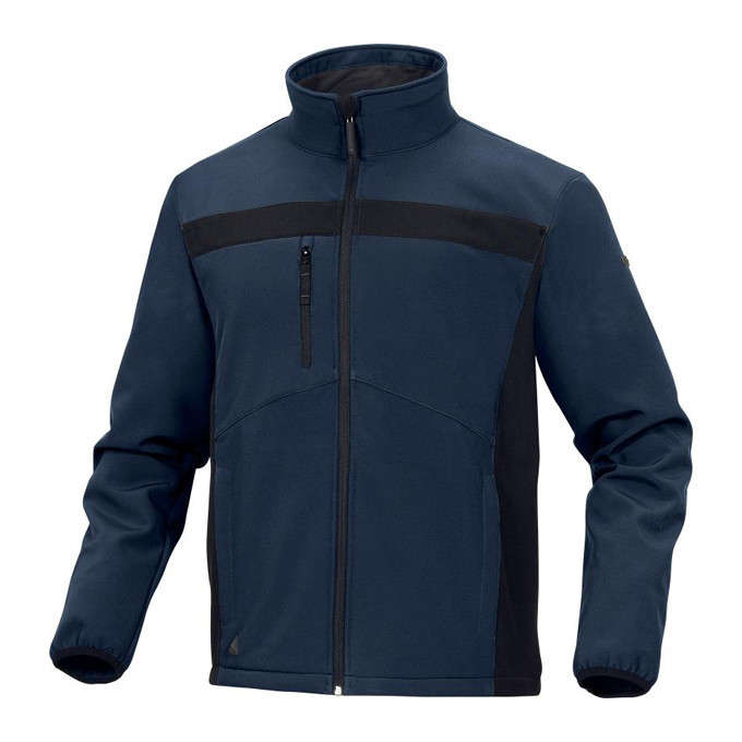 

Chaqueta Softshell Poliester TL - LULEA2 - Azul-Negro..