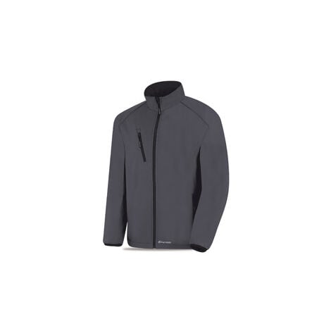 MARCA Chaqueta Softshell Triple Lamina Cuarzo Gris Talla M