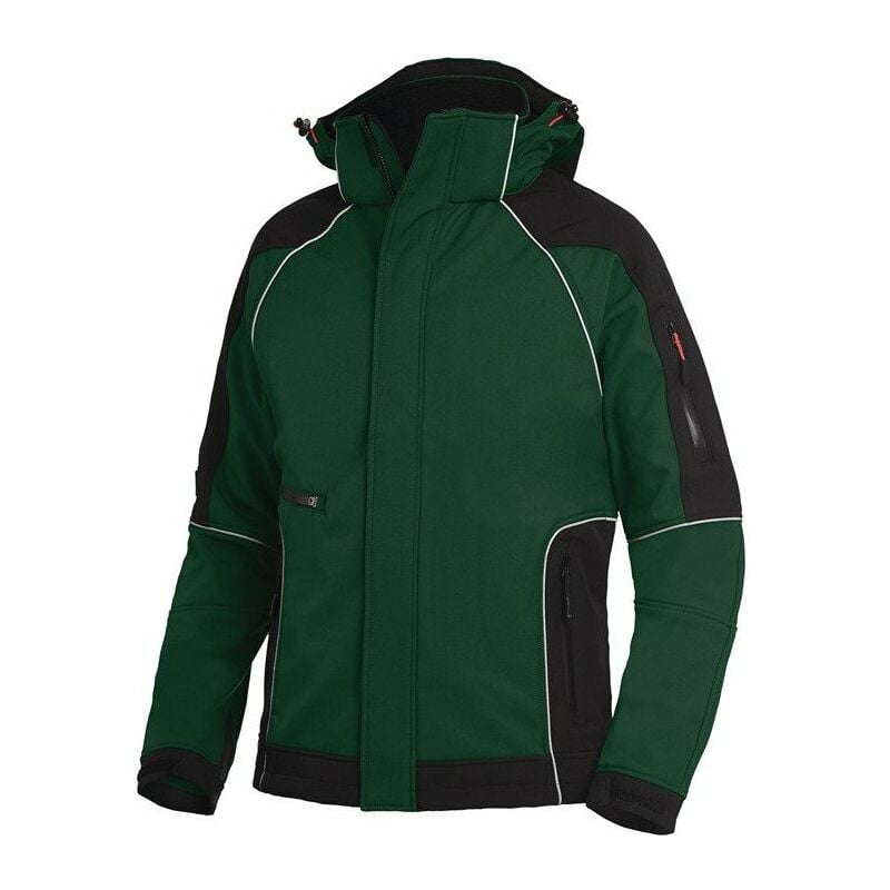 

Chaqueta softshell WALTER talla XL verde / negro FHB