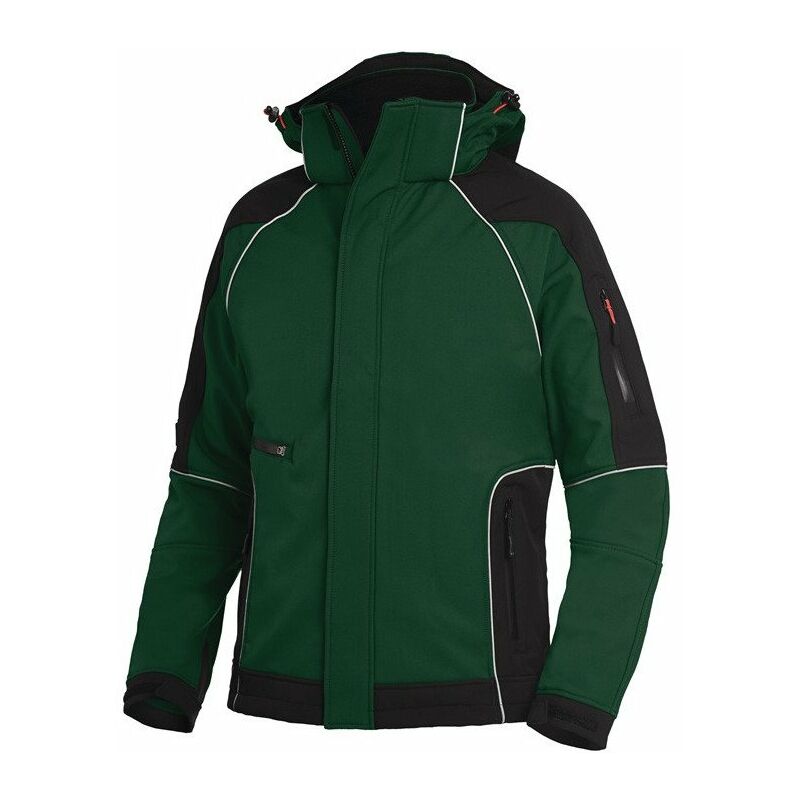 

Chaqueta softshell WALTER talla XXL verde / negro FHB