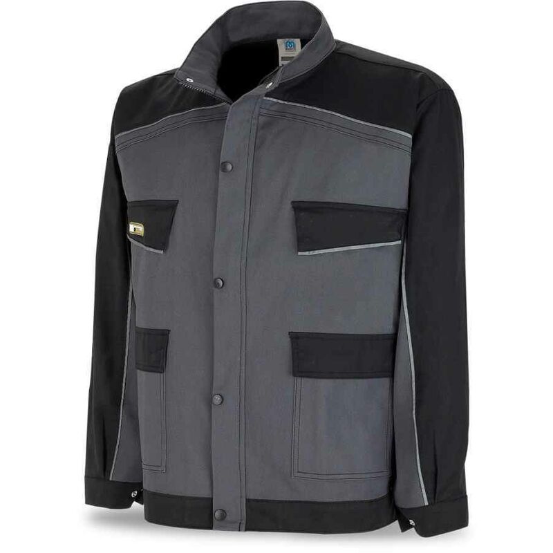 

Marca Proteccion Laboral - CHAQUETA TERGAL CANVAS GRIS NEGRO 64-66