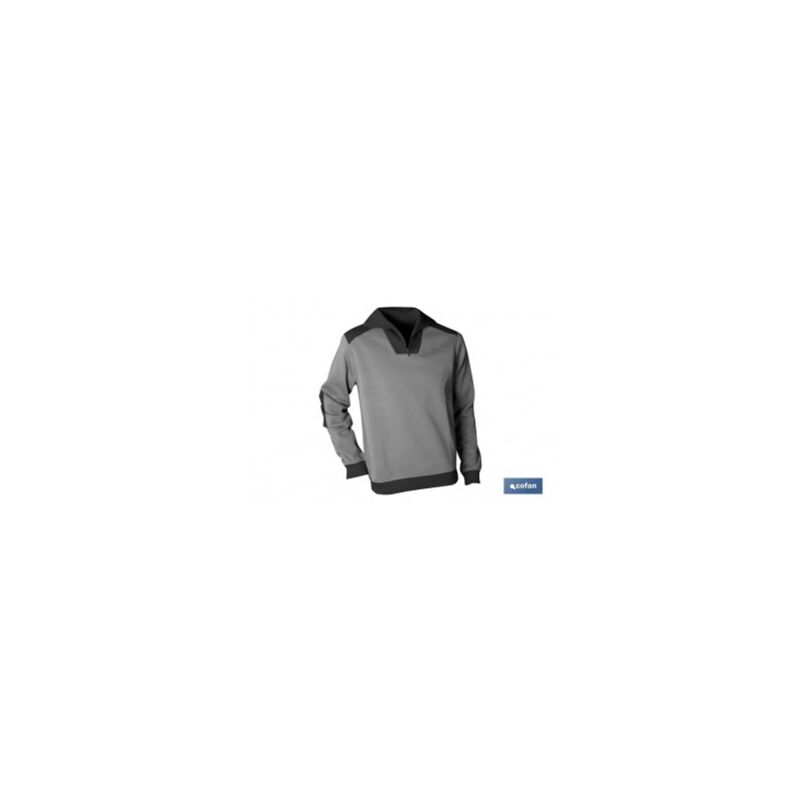 

Sudadera cuello cremall volta 280gmsm verde t-xl