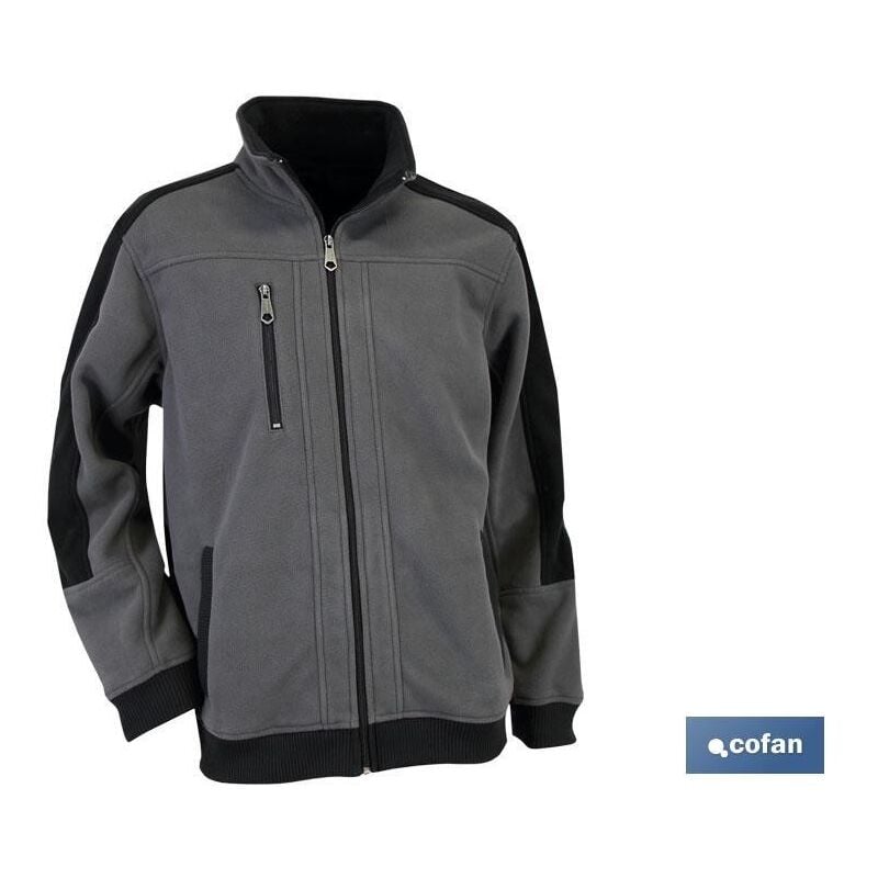 

Chaqueta polar walker370gmsm gris-negro talla m