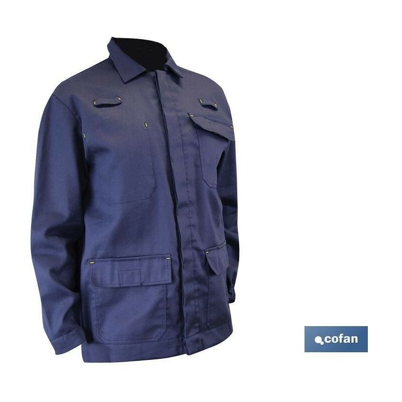 

Chaqueta trabajo multiriesgo azul oscuro mica t-m