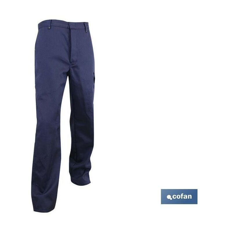 

PantalÓn trabajo multiriesgo azul oscuro silice t-40