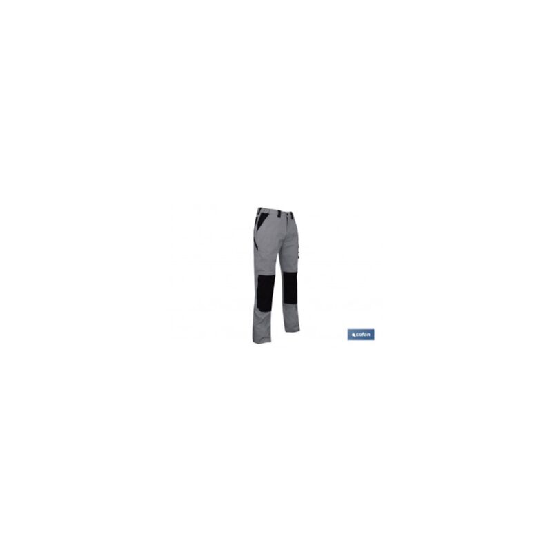 

PantalÓn trabajo plutÓn elasteno gris-negro t-52