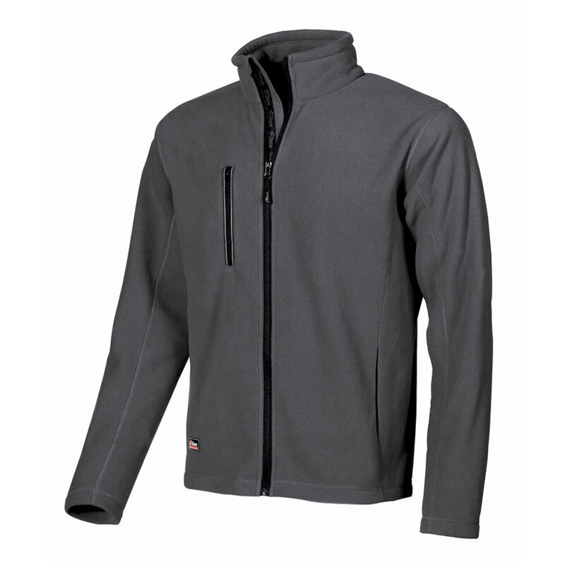 Chaqueta de trabajo polar con cremallera WARM - Gris 3XL