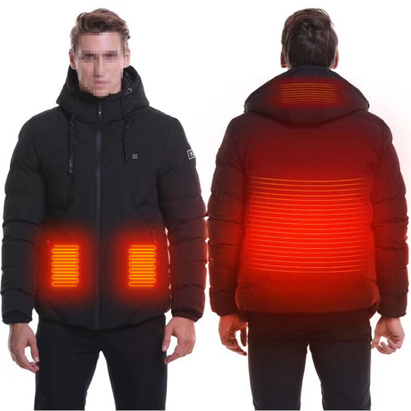 

Happyshopping - Chaquetas termicas Hombres Mujeres Invierno Calido USB Chaquetas termicas A prueba de viento Impermeable para deportes al aire libre