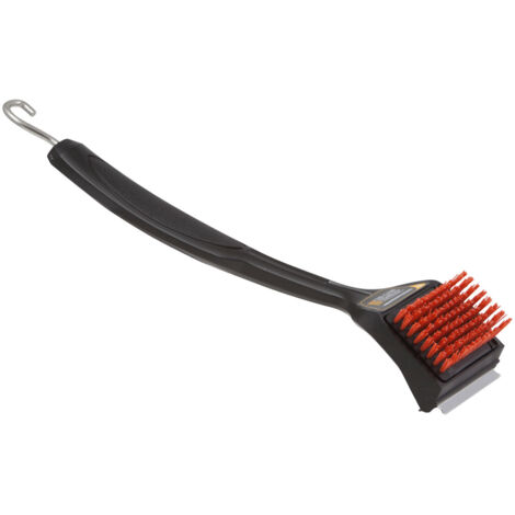 Char-Broil Cool Clean Premium Spazzola per Pulizia Grill Nero-Rosso