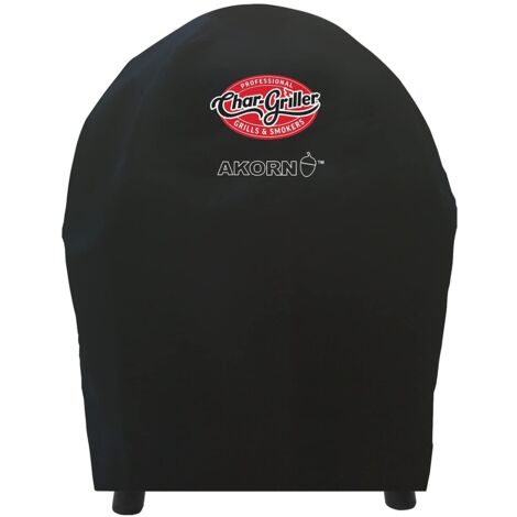 Char Griller BAR6659 6659 Akorn Jr Grill Cover, Nero