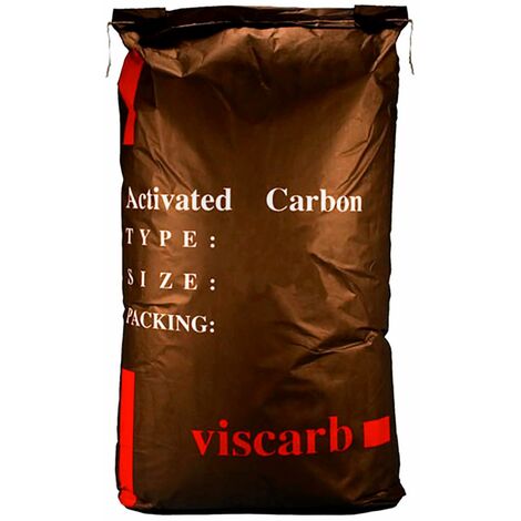 Charbon actif végétal de qualité alimentaire mesh 8x30 - Sac de 25 kg