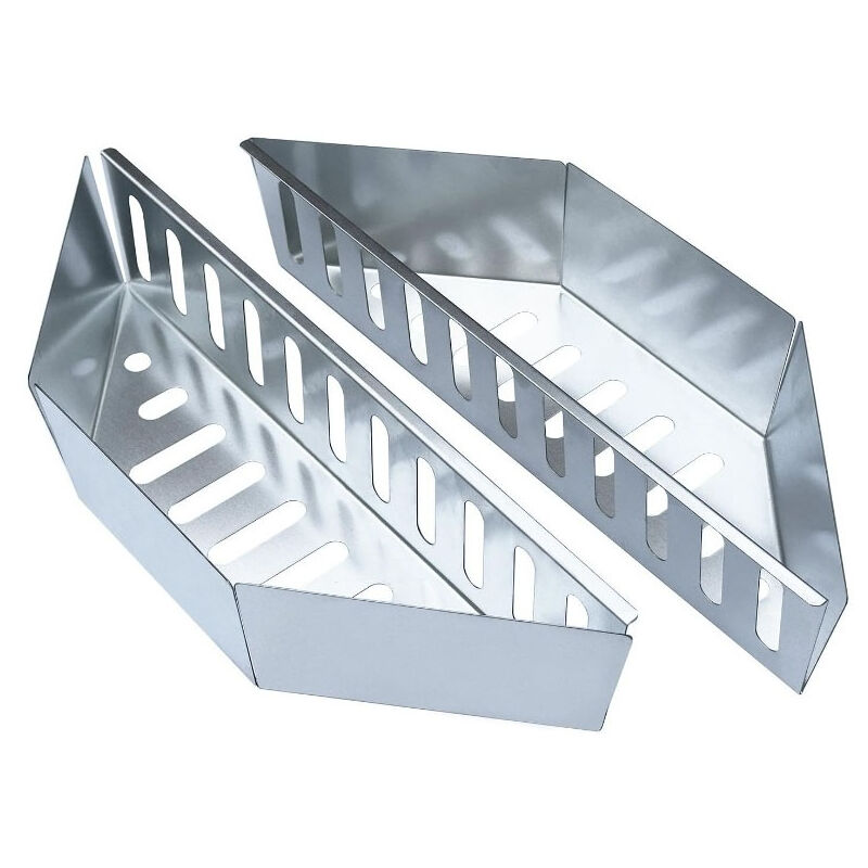 Roleader - Charbon Char-Basket pour Barbecue charcoal basket Barbecues à Charbon de 38.5 et 11 cm, Panier Charbon pour chaleur Directe et Indirecte,