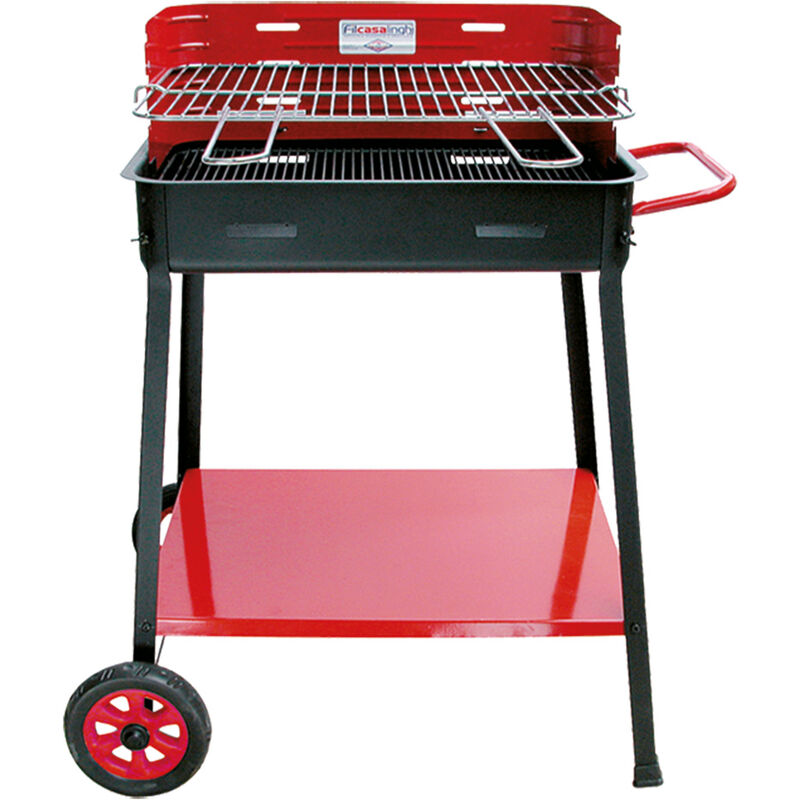 Iperbriko - Barbecue Rectangulaire '850 Lux' Cm 53 x 39 x h 80