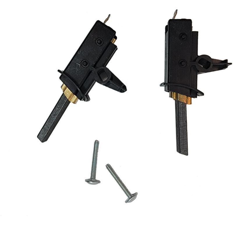 Jeu de 2 charbons moteur Lave-linge 52X5258, 00600883 BRANDT