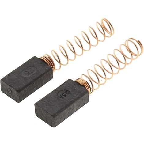 Charbons 5x8x14 (par 2) pour Ponceuse A.e.g, Perceuse A.e.g, Rabot A.e.g, Ponceuse Milwaukee, Perceuse Milwaukee, Taille-haie Wolf, Coupe bordures Wol