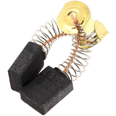 Charbons moteur 6x13x18 mm par 2 – Pour scies circulaires Ryobi – Fonctionnement optimal – Compatible avec plusieurs modèles - 5131001844